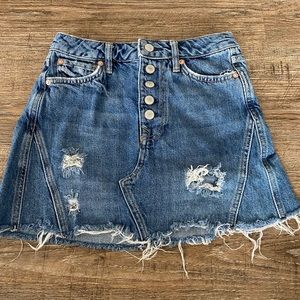 Denim skirt